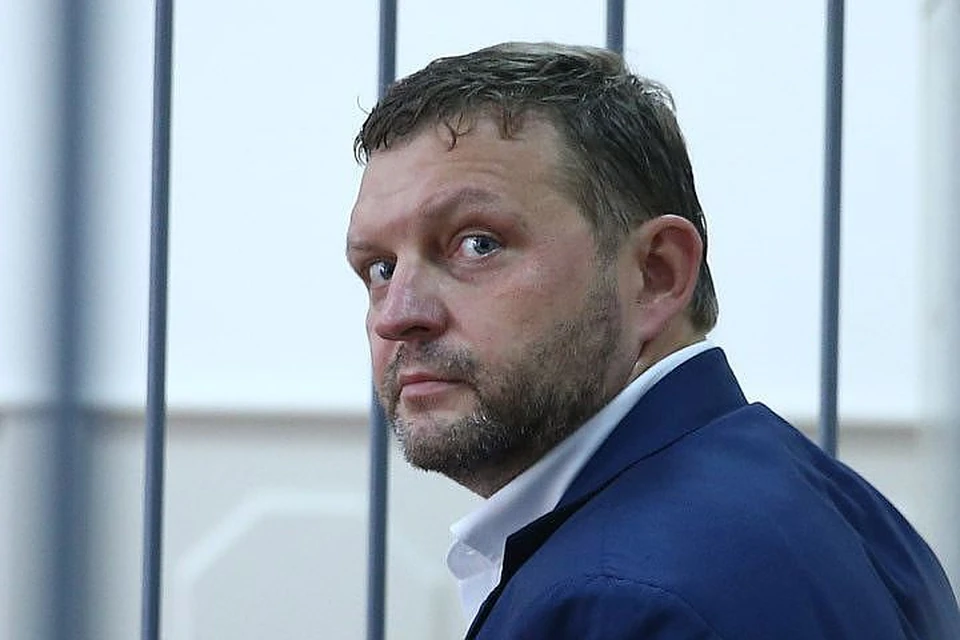 Никита Белых в помещении суда. Фото: Станислав Красильников/ТАСС