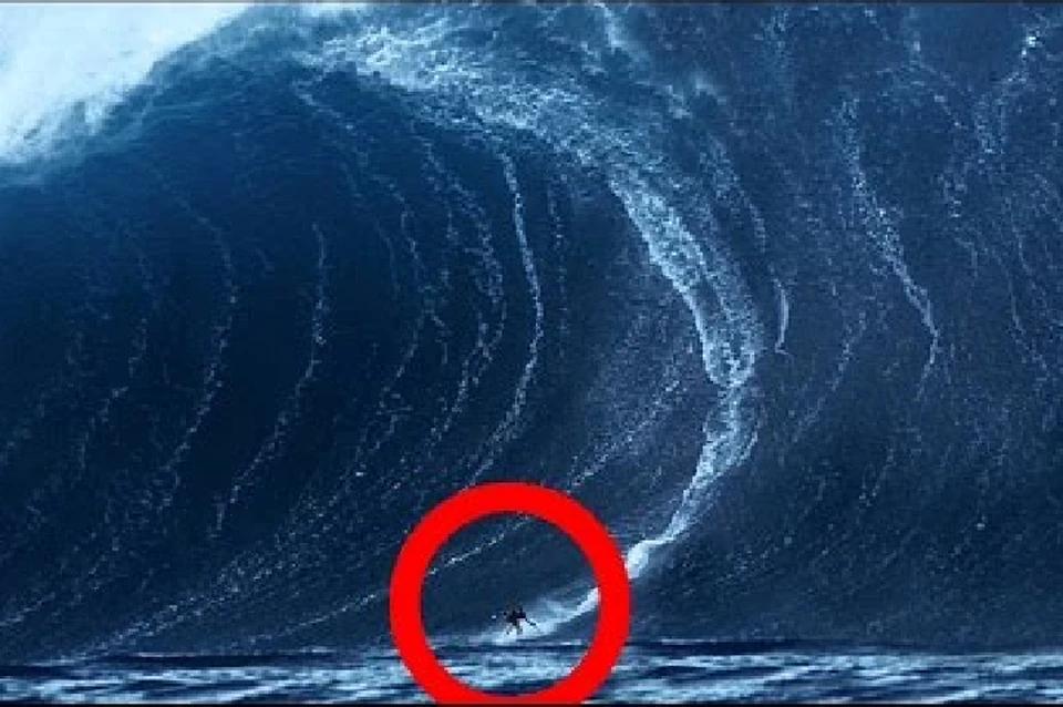 Самая большая волна в мире