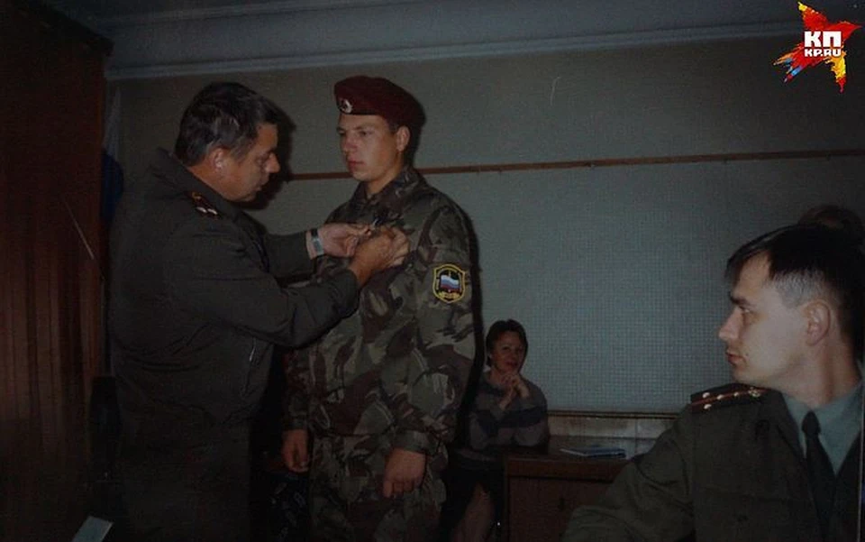 После Чечни Дутова наградили Орденом мужества Фото: личный архив семьи Дутовых