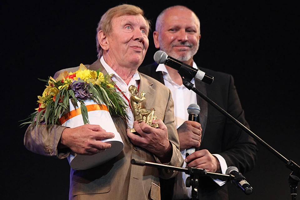 Юрий Чернов был удостоен приза имени Леонида Гайдая - «За вклад в комедию»