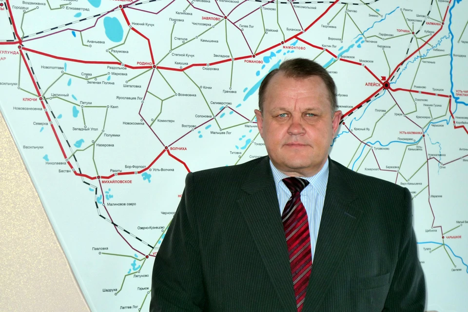 Директор Барнаульского автовокзала Алексей Богданов