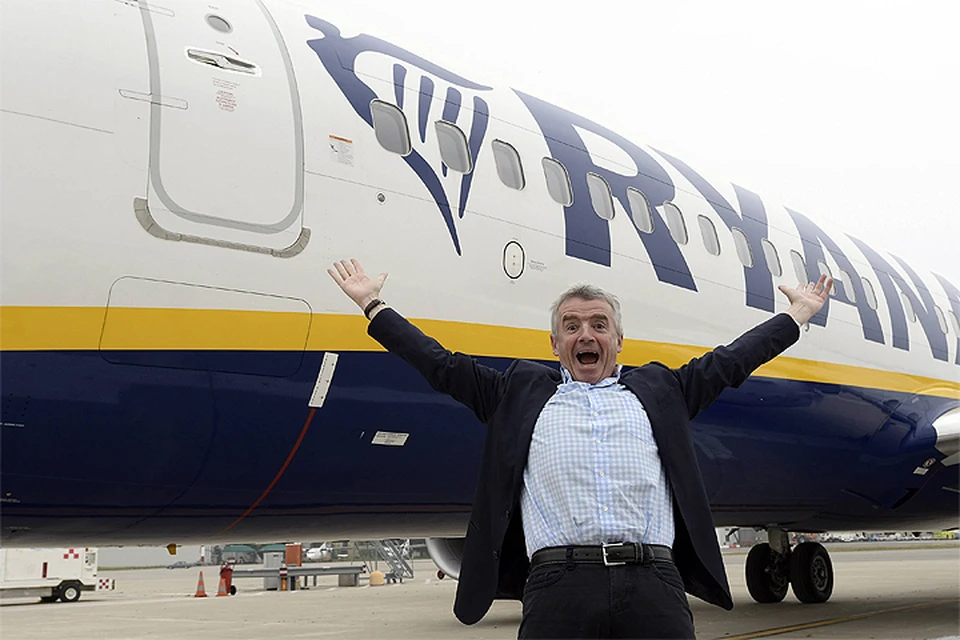 Глава авиакомпании-лоукостера Ryanair Майкл О`Лири.