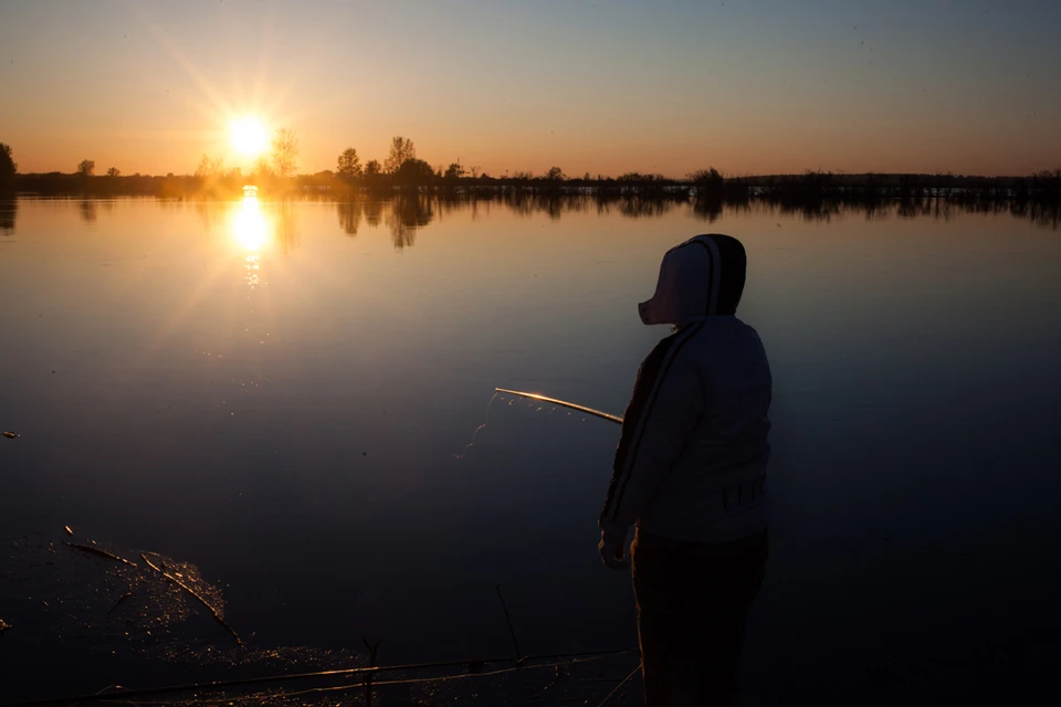 Фото из архива КП-Тюмень. Любители зимней рыбалки также уже достали свои снасти.