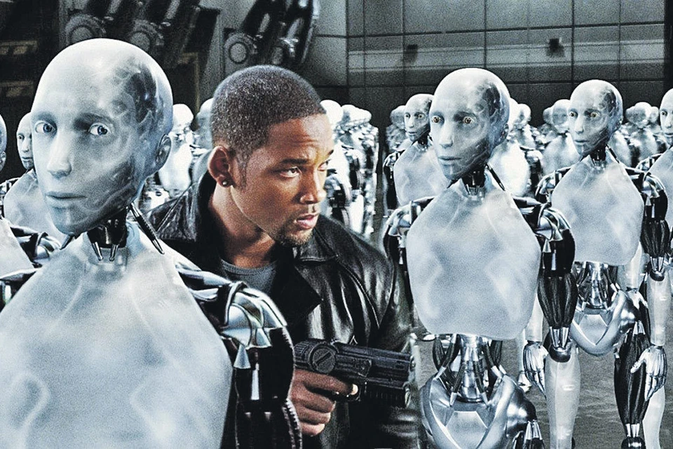 Герой фильма «Я, робот», снятого по произведениям Азимова, был одним из немногих, кто увидел угрозу в искусственном интеллекте. Фото: Кадр из фильма