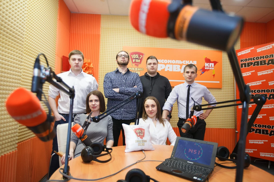 Сотрудники радио "Комсомольская Правда - Ставрополь"