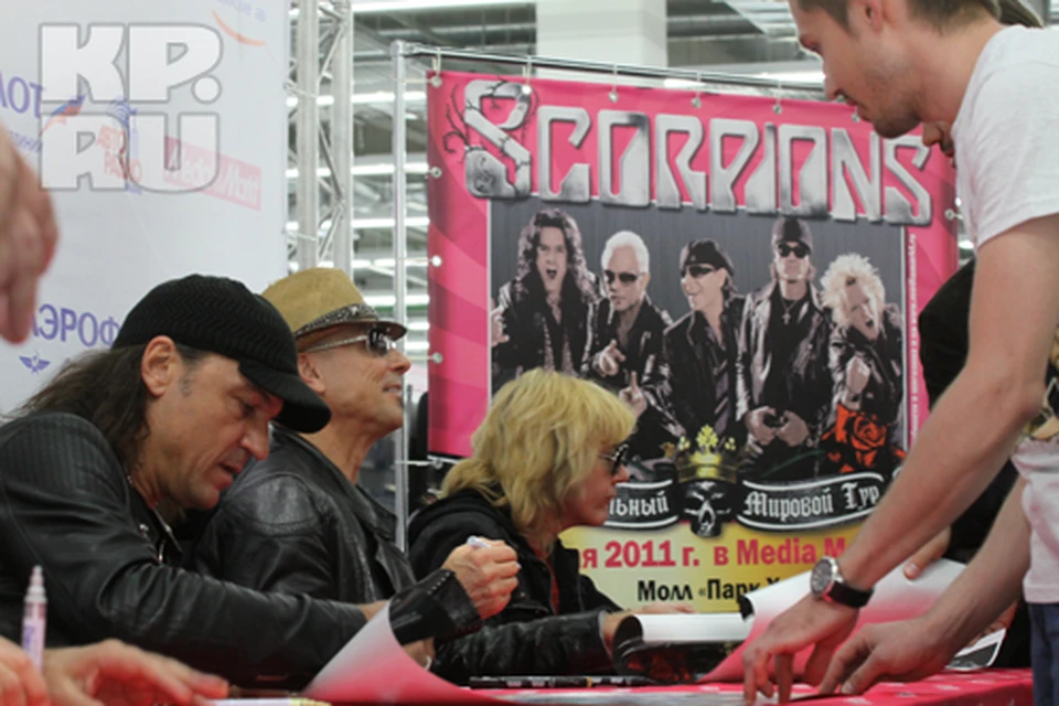 Группа "Scorpions" в Казани