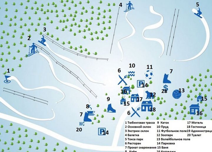 "Северный склон" Карта: sevsklon.spb.ru