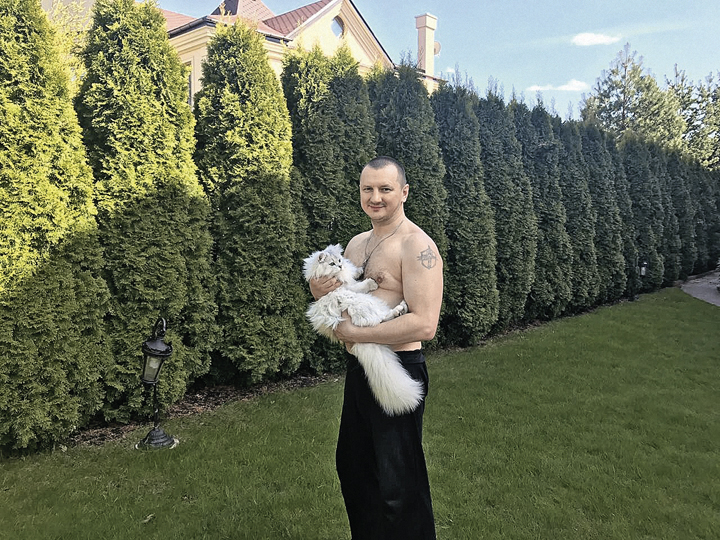 Александр Скиртач чувствовал себя своим в доме артистки.