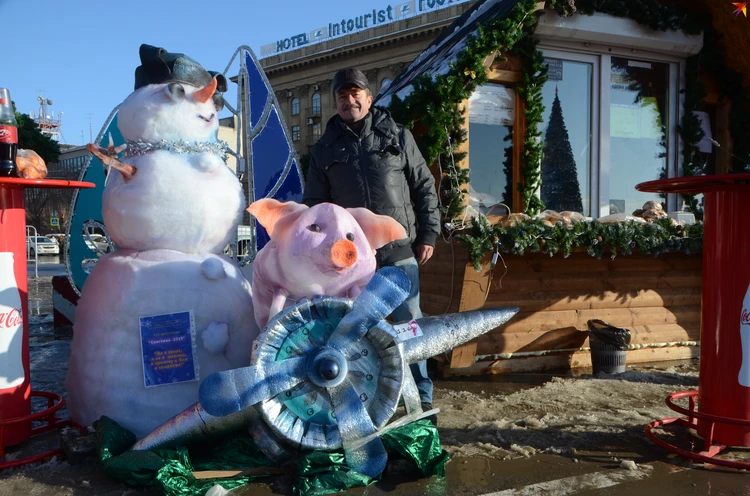 Креативный снеговик своими руками — Поделки для детей