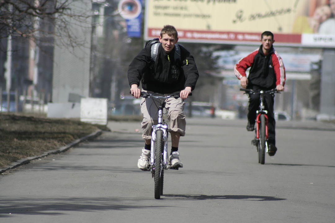 Велолюбители города