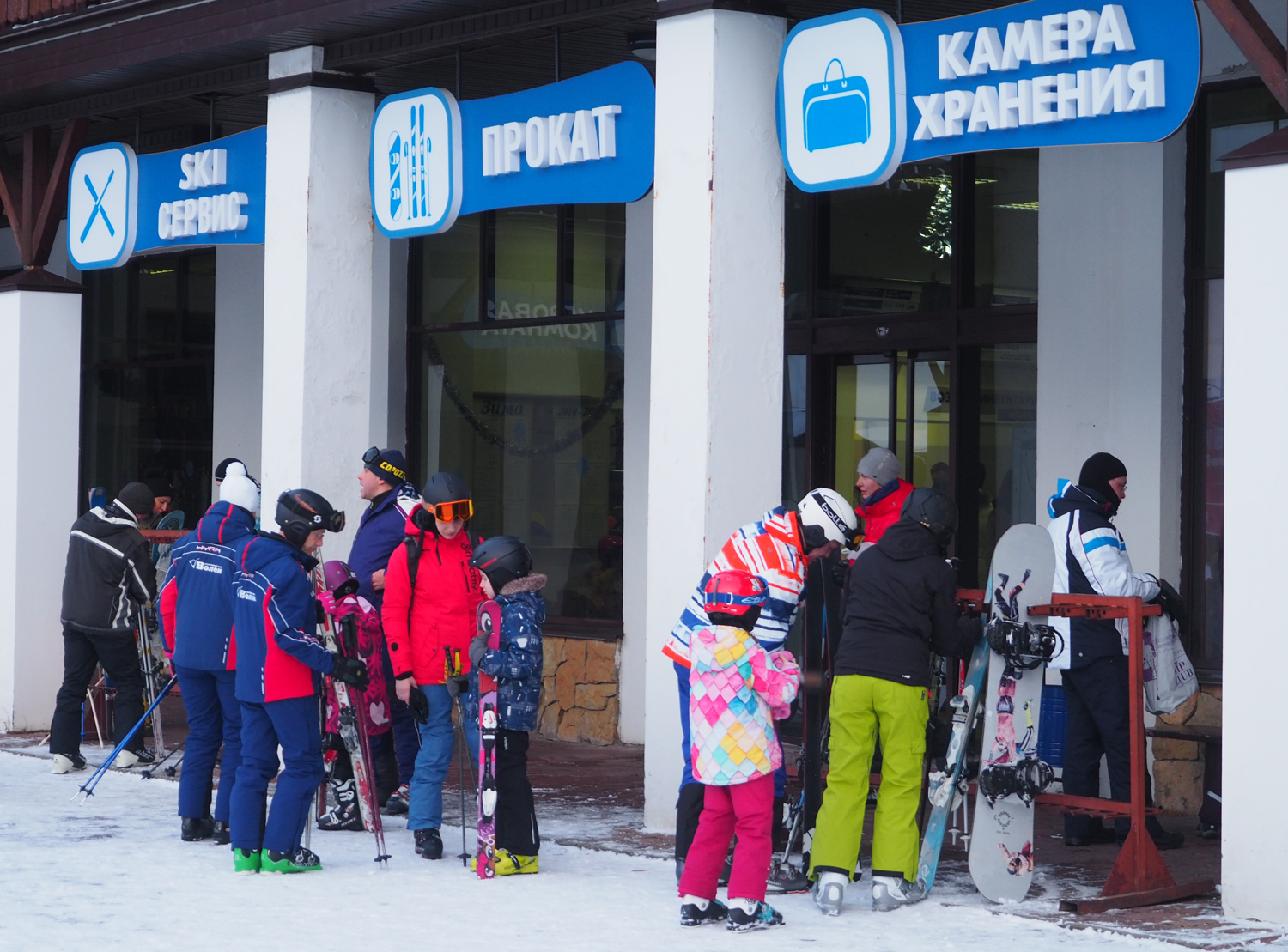 В прокате гостей ждут приличные очереди