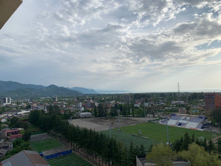 В городе много обустроенных площадок для спорта. Фото: личный архив героев