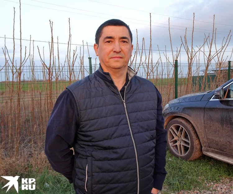 Энвер Абдураимов на херсонской границе.