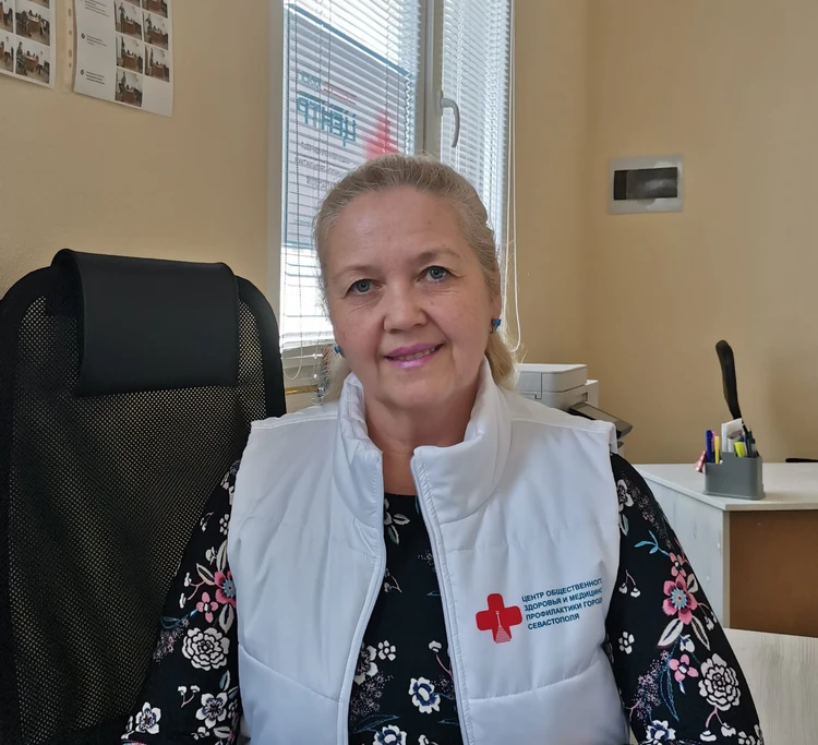 Врач Центра общественного здоровья и медицинской профилактики Анна Маленко