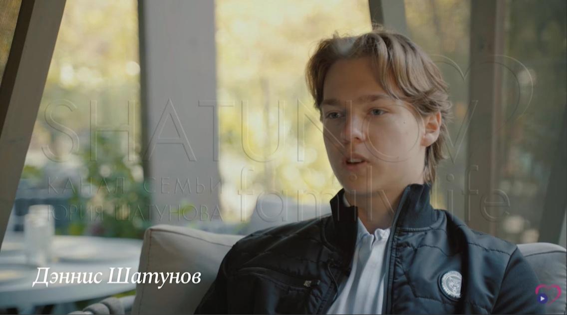 Сын Юрия Дэннис. Фото: кадр видео.