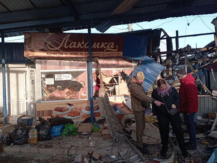 Украинские боевики обстреляли рынок в Кировском районе Донецка