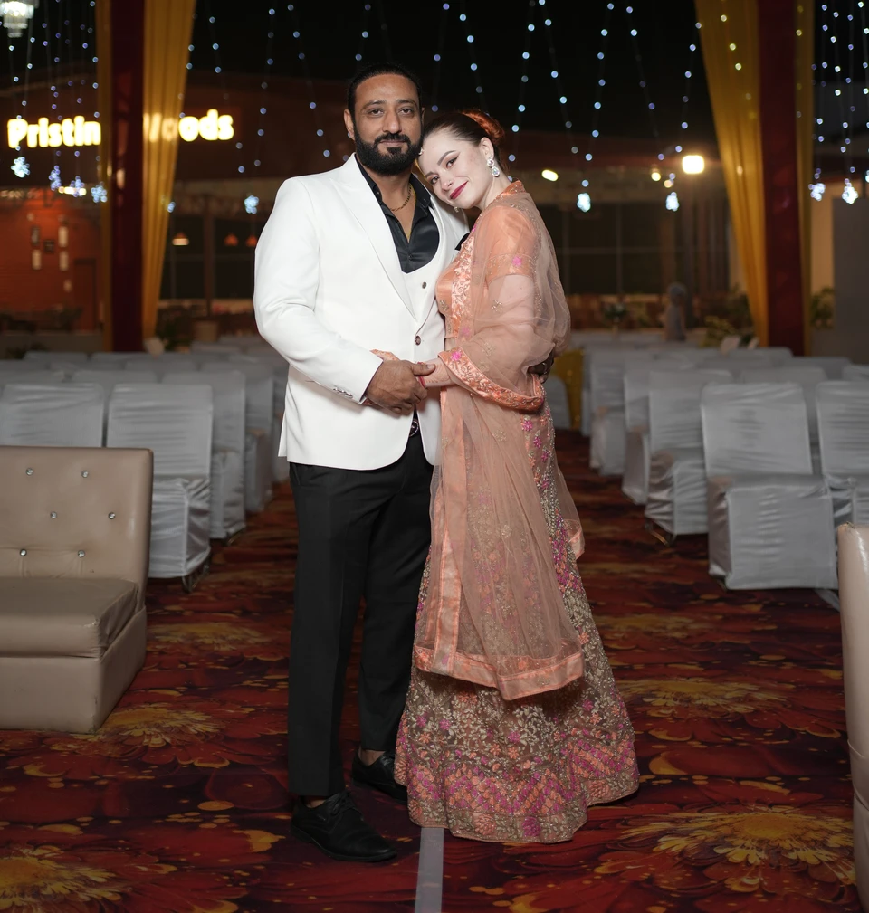 Диана с мужем Паваном. Фото: личный архив