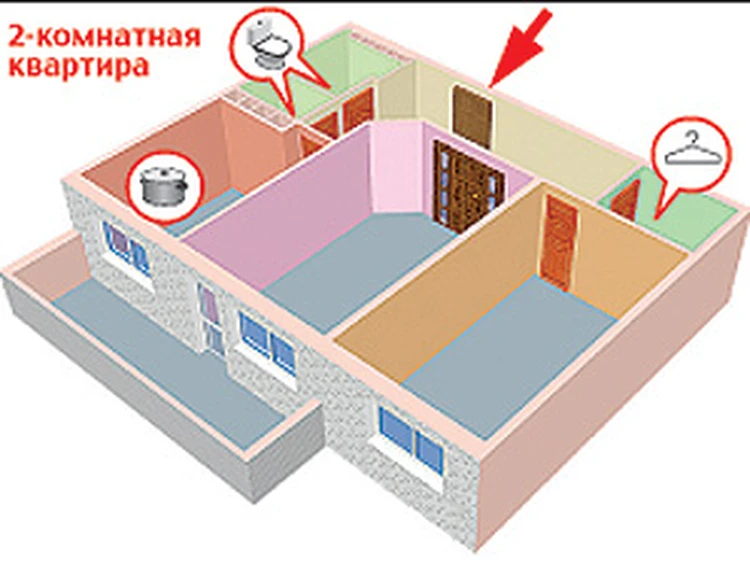 Можно ли уменьшить санузел за счет жилой комнаты