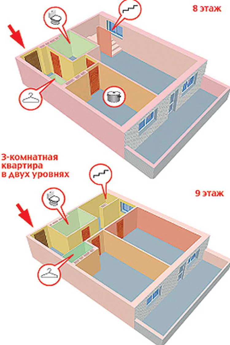 Делаем перепланировку в панельной «улучшенке» - KP.RU