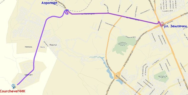 Как добраться до склона. Фото: CourсhevelЧИК.