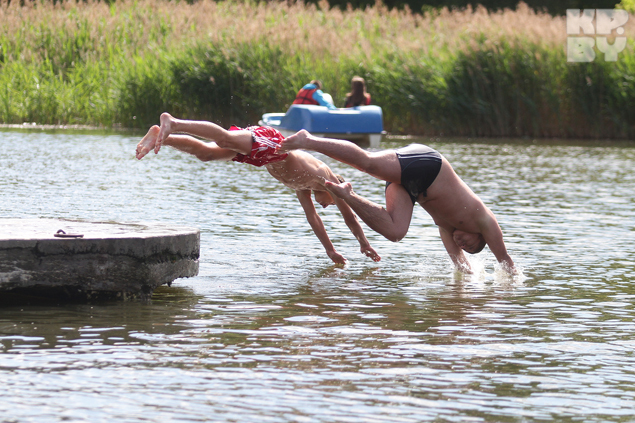 Жара в Беларуси.